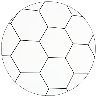 Illusions Series - Hexagon Tile Pattern